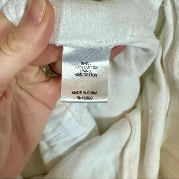 L’Academie Army Coverall Utility Jumpsuit in White x Revolve - Picture 12 of 13